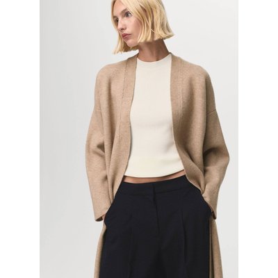 Manteau long en maille MANGO