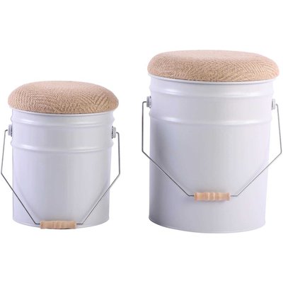 Ensemble de 2 tabourets Buckets LEITMOTIV