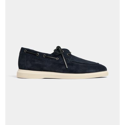 Mocassins Style Bateaux Leonard En Cuir Velours COMPTOIR GL