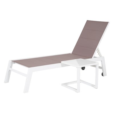 Bain de soleil et table d'appoint, BARBADOS HAPPY GARDEN