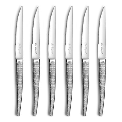 Set 6 Couteaux Steak - JET TEXTIL LOU LAGUIOLE