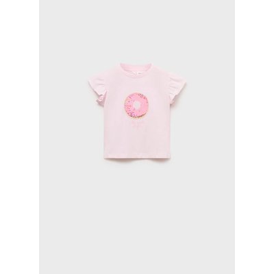 T-shirt imprimé paillettes MANGO BABY