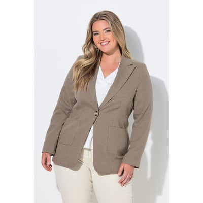 Blazer motif pied-de-poule ULLA POPKEN