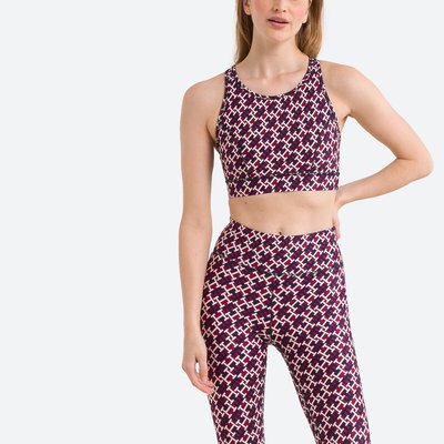 Monogram Print Sports Bra TOMMY HILFIGER