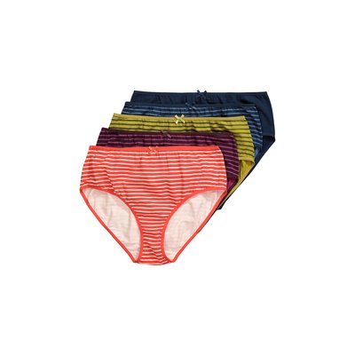 Culottes midi rayées. Lot de 5 ULLA POPKEN