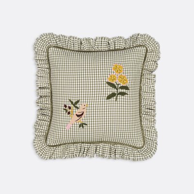 Чехол для подушки 45x45 см, хлопок, Evie LA REDOUTE INTERIEURS