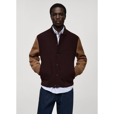 Blouson bomber bicolore MANGO MAN