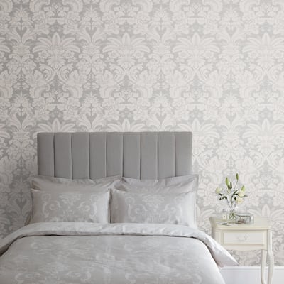Papier peint Ornements Martigues Moonbeam LAURA ASHLEY