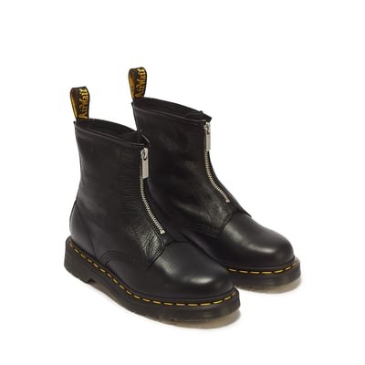 Boots 1460 zippées en cuir Virginia DR. MARTENS