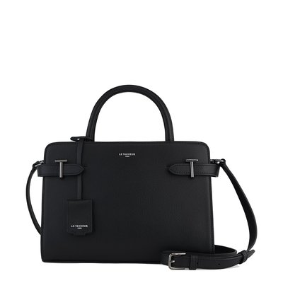 Sac à main moyen modèle en cuir grainé EMILIE LE TANNEUR