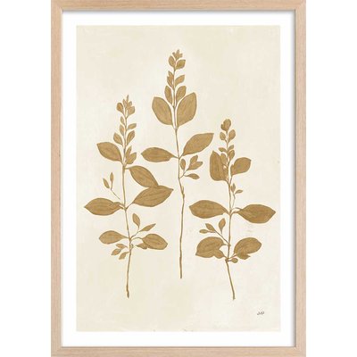Affiche fleurs Recolte d'or Fresca HEXOA