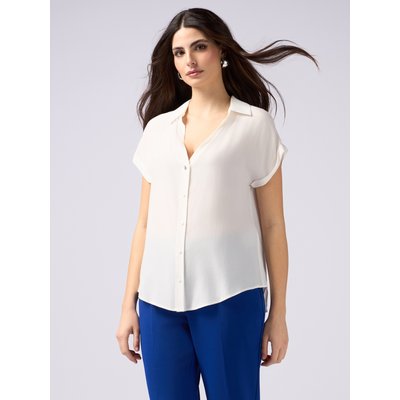 Chemise réalisée en viscose fluide unie OLTRE