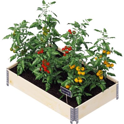 Carré potager Gardenbox 120 x 80 cm JARDINDECO
