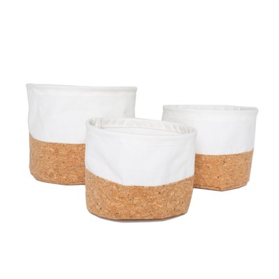 Lot de 3 paniers ronds SIMPLICITY FACTORY