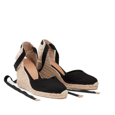 Espadrilles compensées en toile Chiara CASTANER