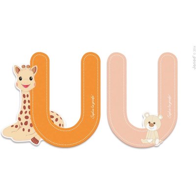 Lettre de l' Sophie la girafe U JANOD