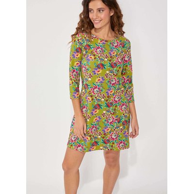 Robe imprimée coton bio manches 3/4 MIRANDA LA FIANCÉE