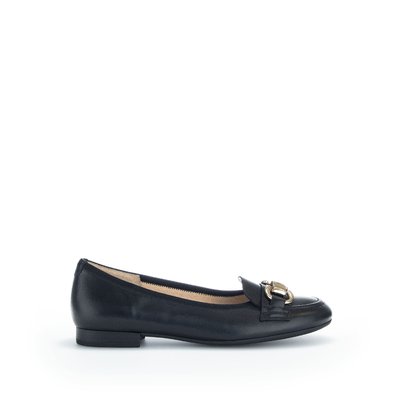 Ballerines en cuir à talon bloc GABOR
