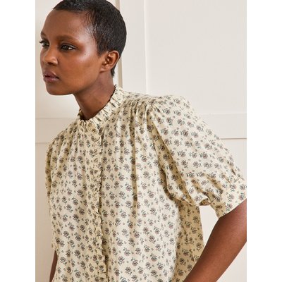 Blouse col volanté imprimé Pia CYRILLUS