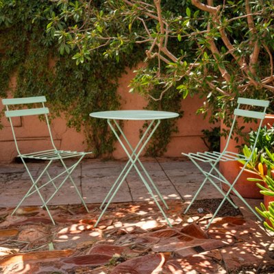 Ensemble table et chaises, 2 places, Flore AVRIL PARIS