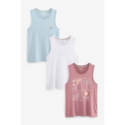 T-Shirts avec motif sur le devant, lot de 3 NEXT