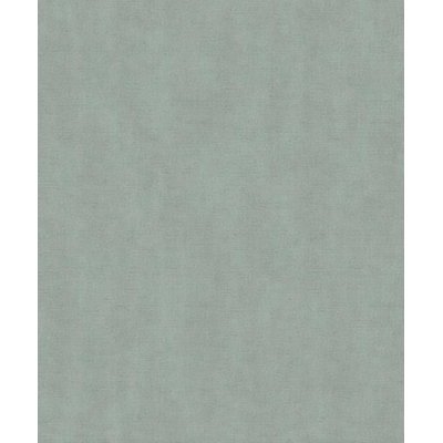 Papier peint uni effet toile lin vert céladon HEXOA