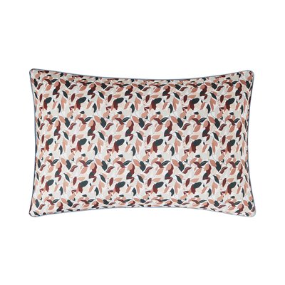 Taie d'oreiller imprimée en percale de coton, MURMURE ESSIX