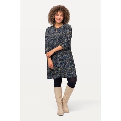 Robe courte plissée avec manches ULLA POPKEN