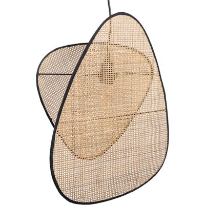Suspension en bambou naturel bord  style bohème chic RECOLLECTION
