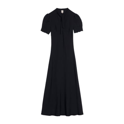 Robe Cerise noire INES DE LA FRESSANGE PARIS