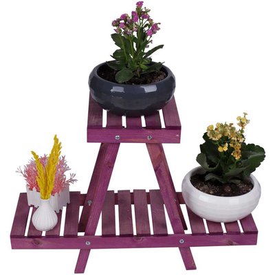 Support à plantes en bois Nave HANAH HOME