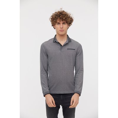 Polo manches longues coton regular BUTEA LEE COOPER