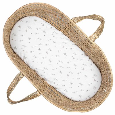Drap housse couffin ovale en gaze de coton MELODY SEVIRA KIDS