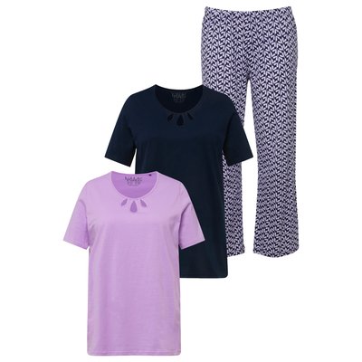 Pyjama trois pièces, motif cachemire ULLA POPKEN