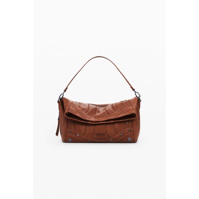 Sac effet cuir brodé moyen DESIGUAL