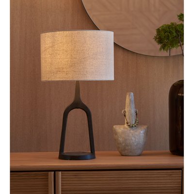 Lampe à poser métal et lin Jakomé AM.PM
