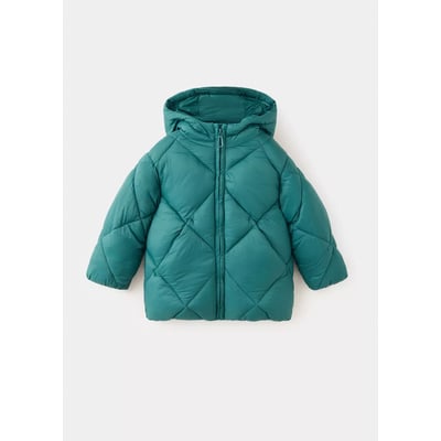 Anorak matelassé à capuche MANGO BABY