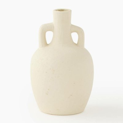 Vase bec anses, 10,5xH16,8cm, en céramique MONOPRIX