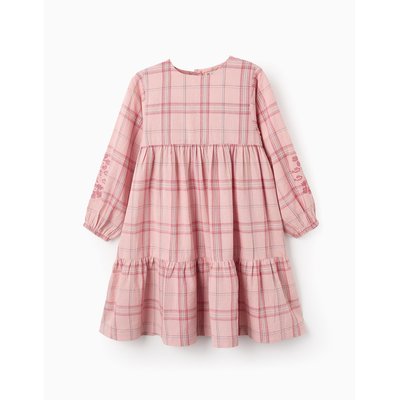 Robe à Carreaux et Point de Croix ZIPPY