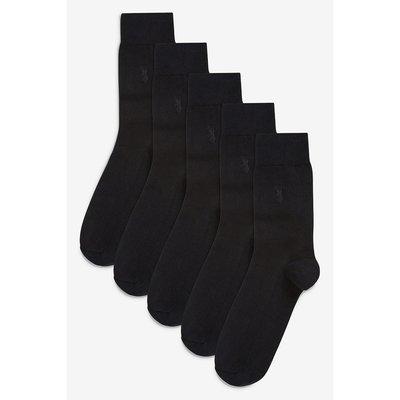 Chaussettes avec cerf brodé, lot de 5 NEXT
