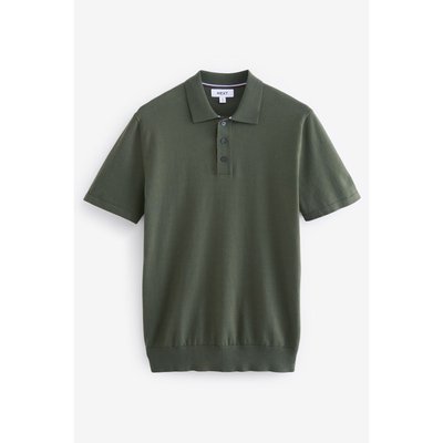 Polo en maille à manches courtes NEXT