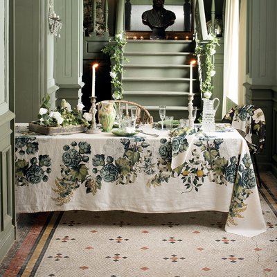 Nappe métis lin & coton lavé GIARDINO GARNIER-THIEBAUT