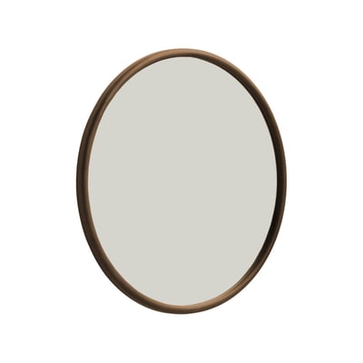 Miroir rond bois d'hévéa Ø60cm IVY SWEEEK