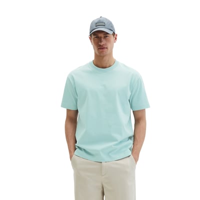 T-shirt relaxed en jersey de coton bio épais MARC O'POLO