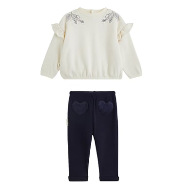 Ensemble bébé sweat et legging en molleton ultra chaud Ilana PETIT BEGUIN