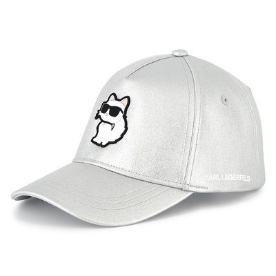 Casquette réglable avec badge KARL LAGERFELD KIDS