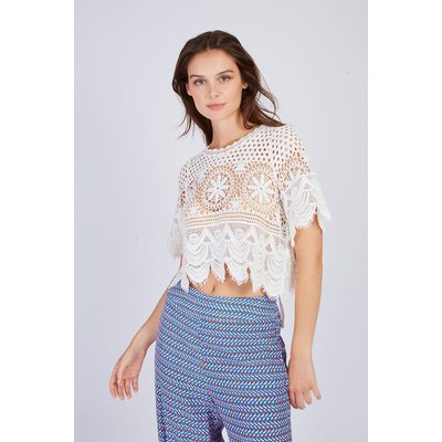 Pull en crochet ELKA DERHY