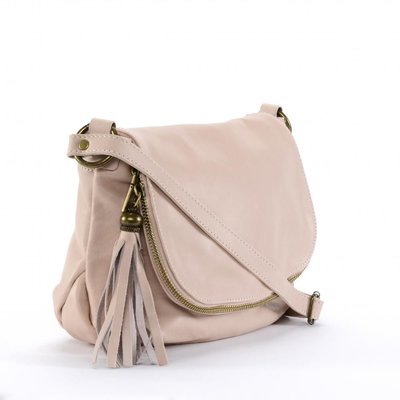 Sac bandoulière en cuir italien lisse 72 HEURES petit OH MY BAG