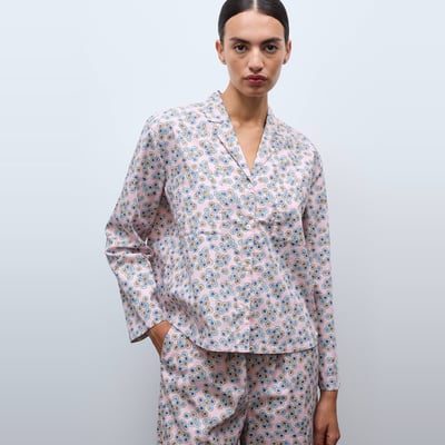 Chemise de pyjama imprimée en coton BIO GOTS MONOPRIX