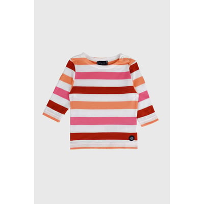Marinière multicolore en coton léger BABY ARMOR-LUX